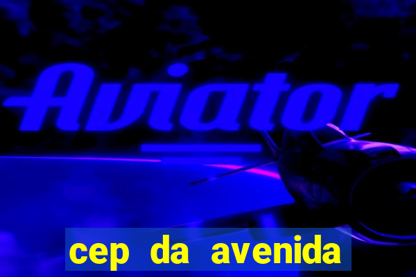 cep da avenida santos dumont